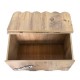 Dekoratif Ahşap Ekmek Yazılı Kapaklı Lüx Ekmek Saklama Kutusu